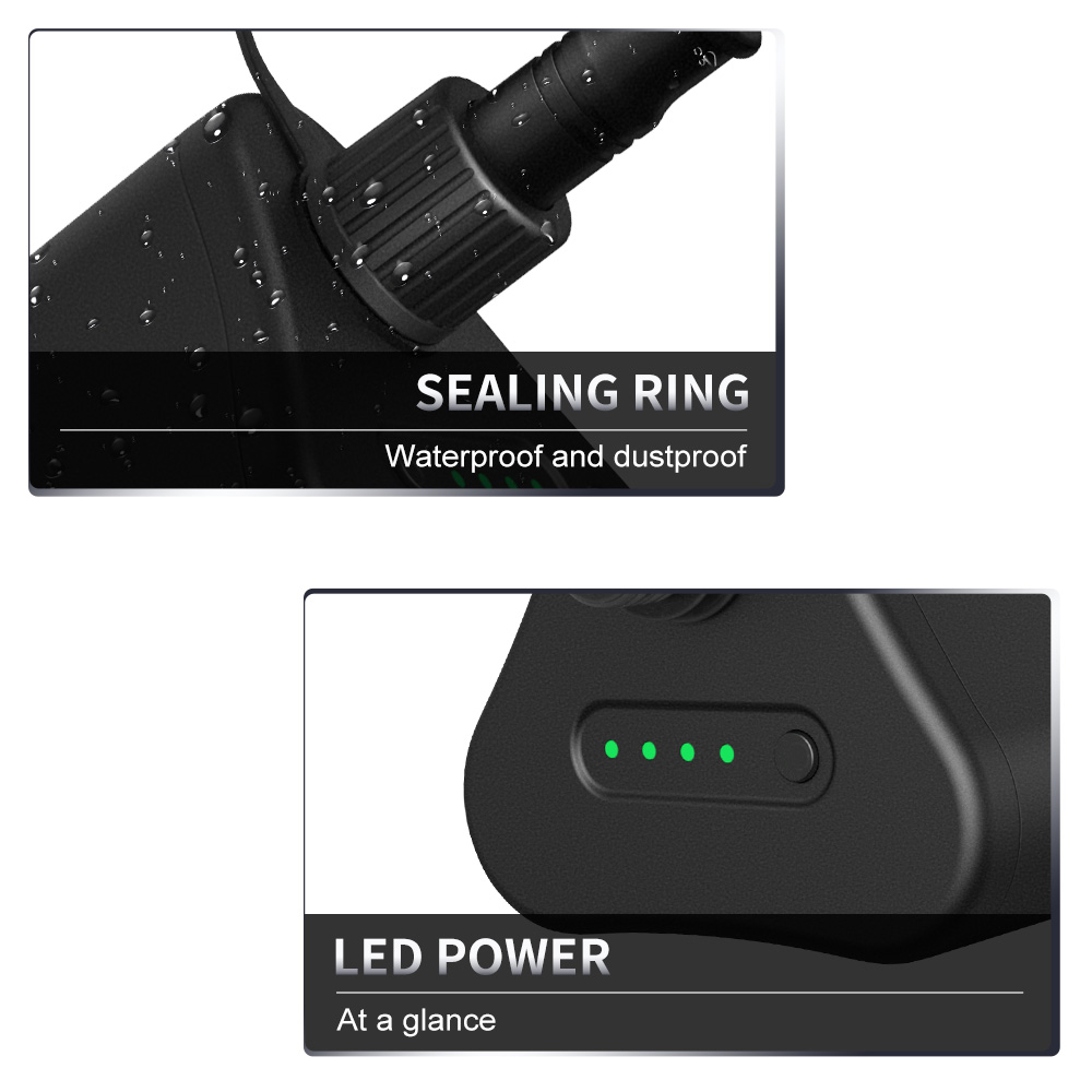 WP3100 12.6V 2600mAh Waterproof Lithium Ion Battery Pack IP67